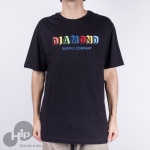 Camiseta Diamond Bulding Blocks Preta