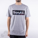 Camiseta Diamond Color Box Cinza Claro