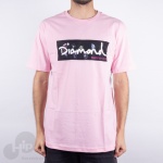 Camiseta Diamond Color Box Rosa