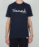 Camiseta Diamond OG Script Azul