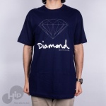 Camiseta Diamond Og Sign Azul Escuro
