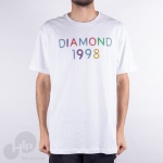 Camiseta Diamond Radiant Neon Branca