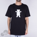 Camiseta Grizzly Og Bear Logo Preta