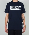 Camiseta Grizzly OG Stamp Logo Azul