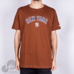 Camiseta New Era Essentials Colours Marrom