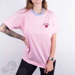 Camiseta New Era Fruit Apple New York Rosa