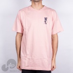 Camiseta New Skate Esp Nc Rosa