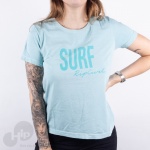 Camiseta Rip Curl Washed Surf Azul Claro