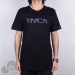 Camiseta Rvca Big Glitch Preta