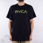 Camiseta Rvca Big Large Preta