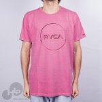 Camiseta Rvca Logo Rosa