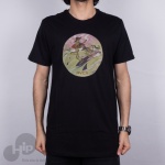 Camiseta Rvca Surf Twins Preta