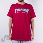 Camiseta Thrasher Outlined Vinho