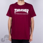 Camiseta Thrasher Skate Mag Vinho