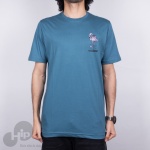 Camiseta Volcom The Drink Azul Escuro