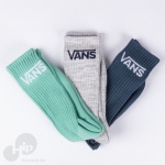 Meia Vans Classic Crew 3Pk