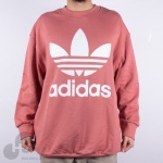 Moletom Adidas Oversize Bq1806 Rosa