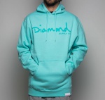 Moletom Diamond OG Script Azul