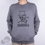 Moletom Emerica Nucky Crewneck Cinza