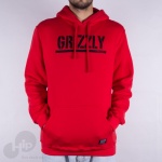 Moletom Grizzly Stamped Vermelho