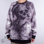 Moletom Mcd Roses Skulls Cinza