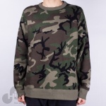 Moletom Nike At9768-222 Camuflado Verde