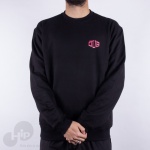 Moletom Ous Crewneck Preto