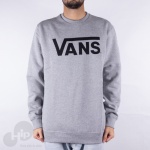 Moletom Vans Classic Crew Ii Cinza Claro