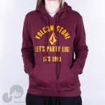 Moletom Volcom Stoney Sorority Vinho