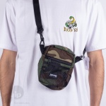 Pochete Thrasher Shouder Logo Camuflado Verde