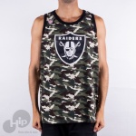 Regata New Era Oakland Raiders Camuflado Verde