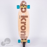 Skate Longboard Kronik Speed Light Out Truck Bege