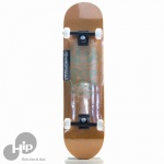 Skate Montado Drop Dead Futura Laranja