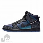 Tnis Nike SB Dunk High Black Hornet Preto